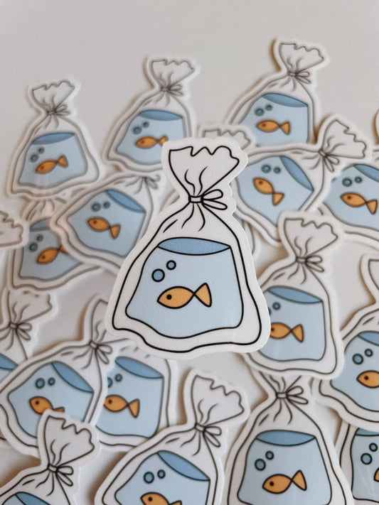 Mini Goldfish Sticker