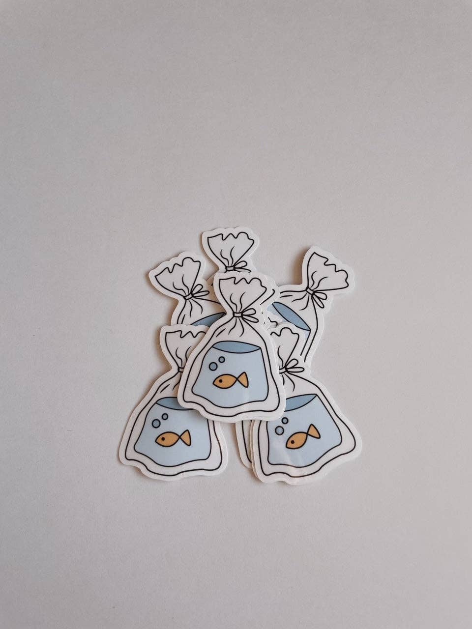 Mini Goldfish Sticker