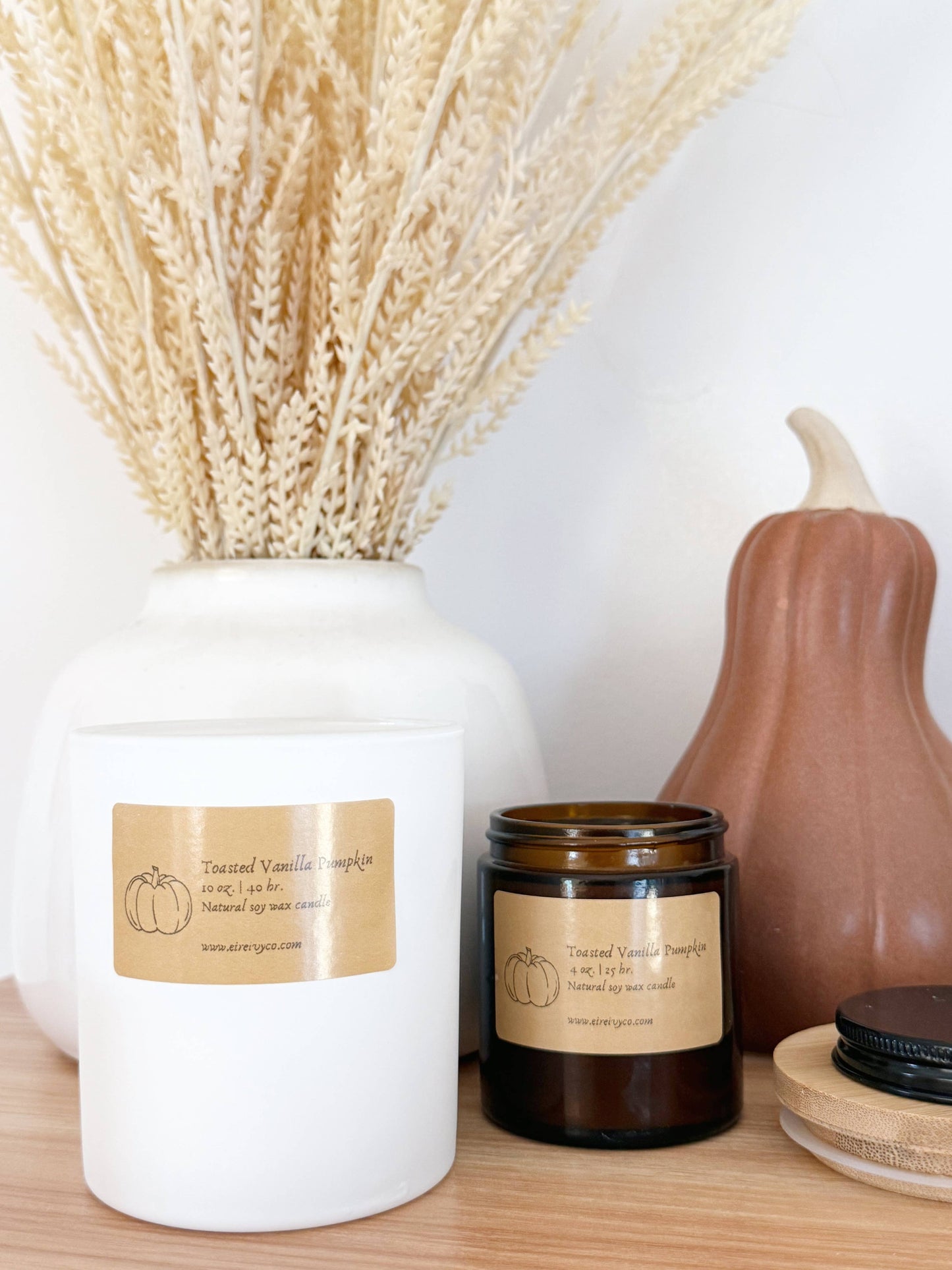 Toasted Vanilla Pumpkin | Soy Candle