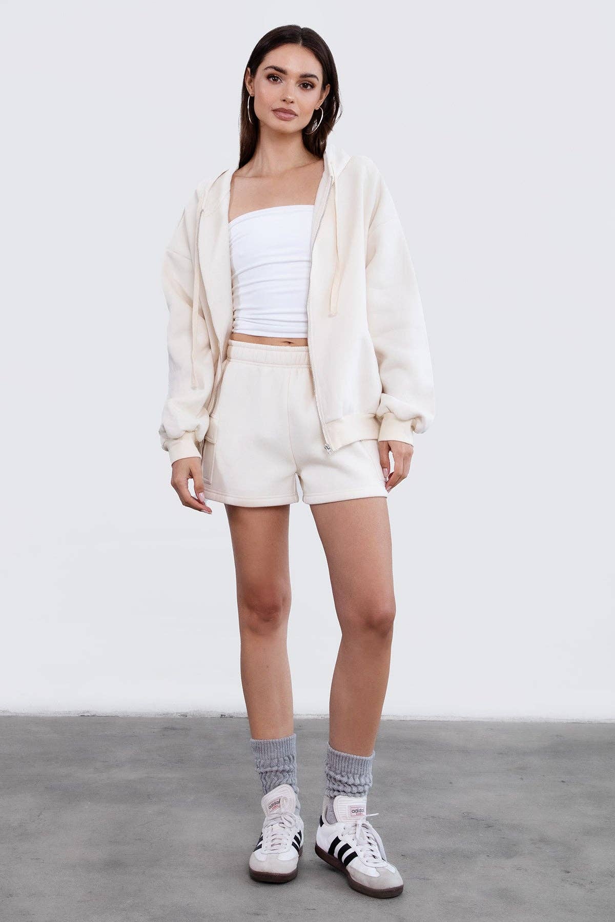 Cloud Oversized Loose Fit Hoodie - PLUS