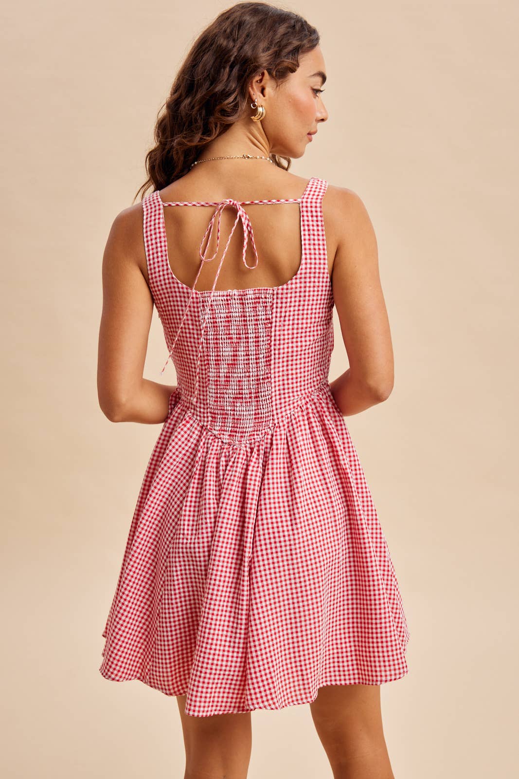 Milkmaid Baby Drop Waist Dress