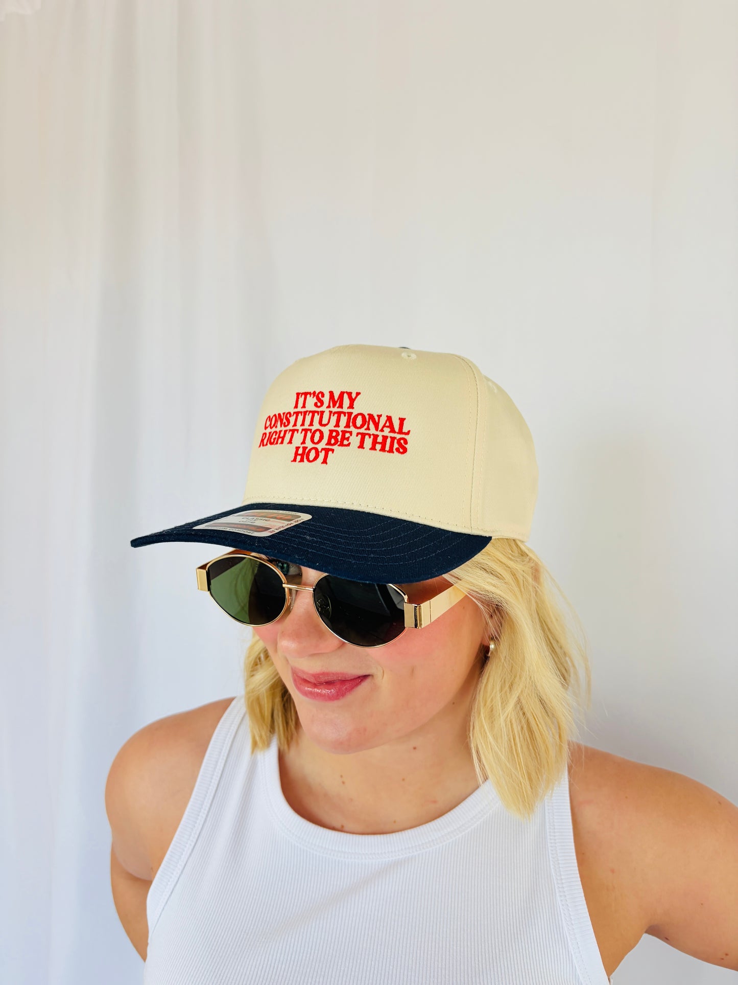 It's My Constitutional Right To Be This Hot Embroidered Hat