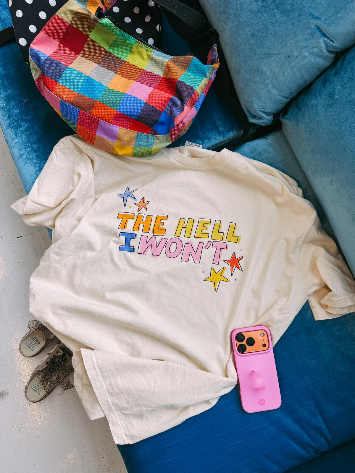 The Hell I Won’t Graphic Tee