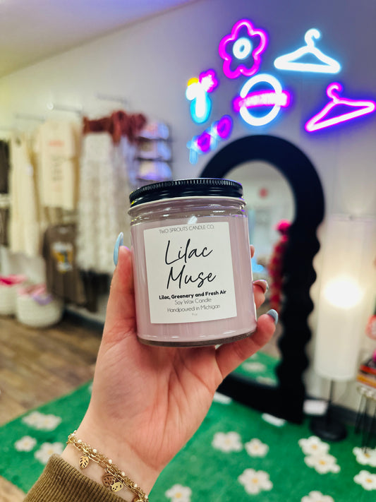 Lilac Muse 9oz Candle