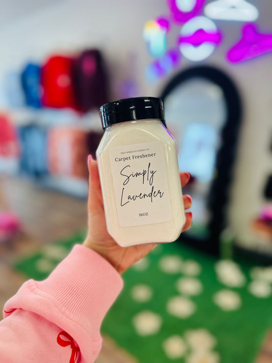 Simply Lavender Carpet Powder