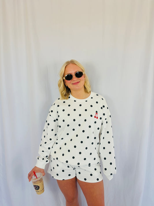 Cherry On Top Polka Dot Set (BOTTOM)