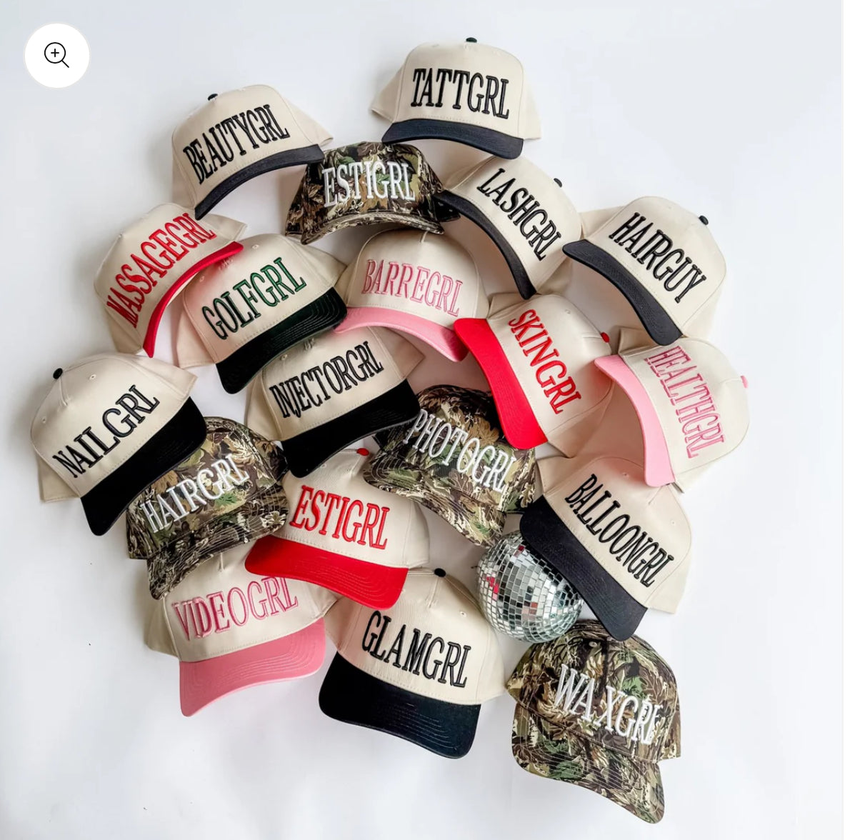 PHOTOGRL Hat/Pink/*Pre-Order*