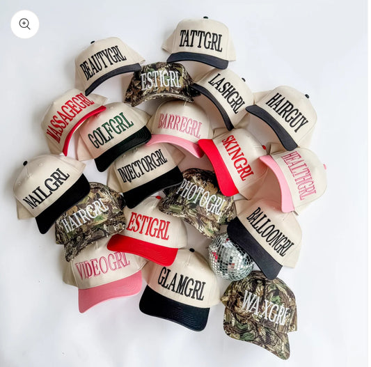 PHOTOGRL Hat/Pink/*Pre-Order*