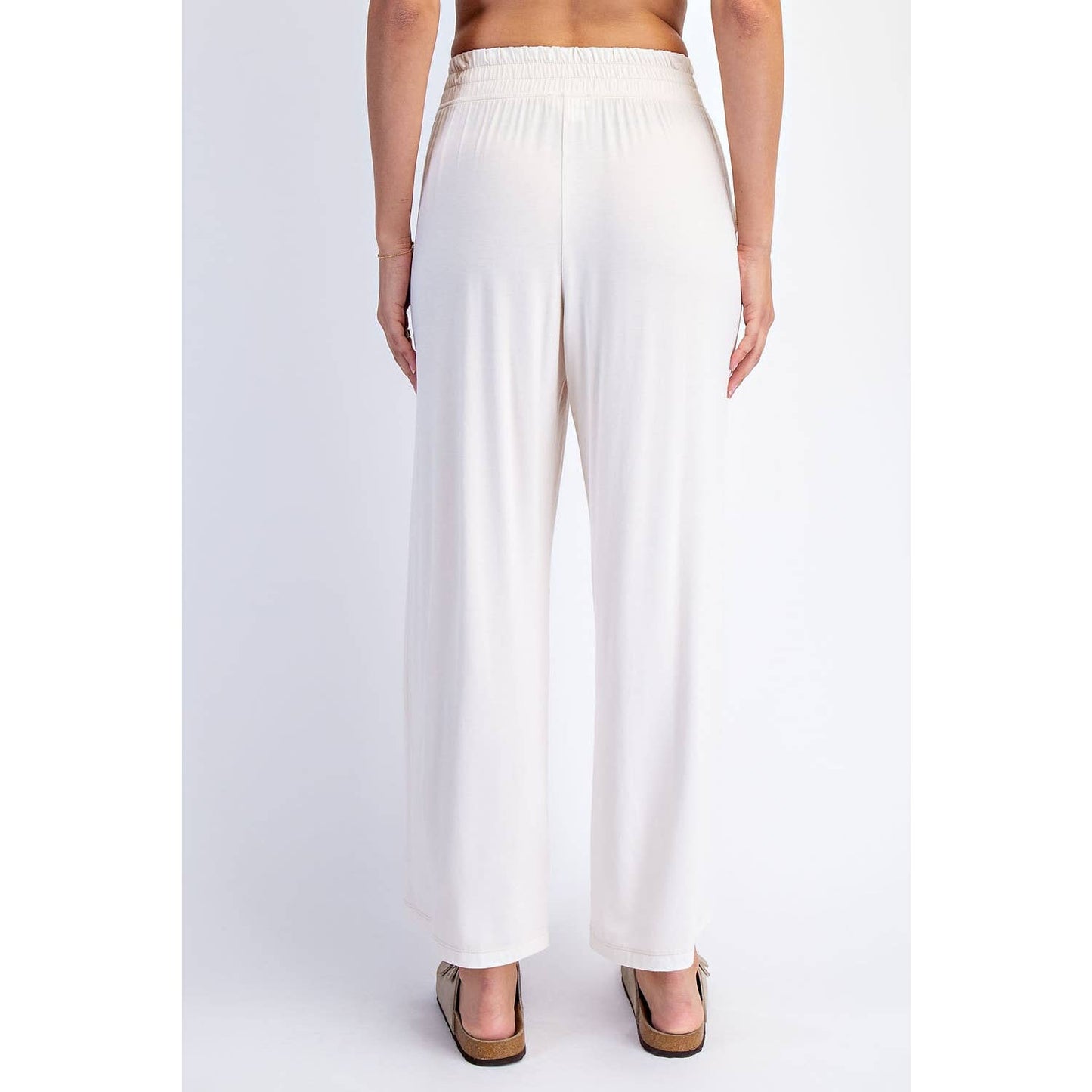 Rae Mode | Modal Wide Leg Cropped Pant