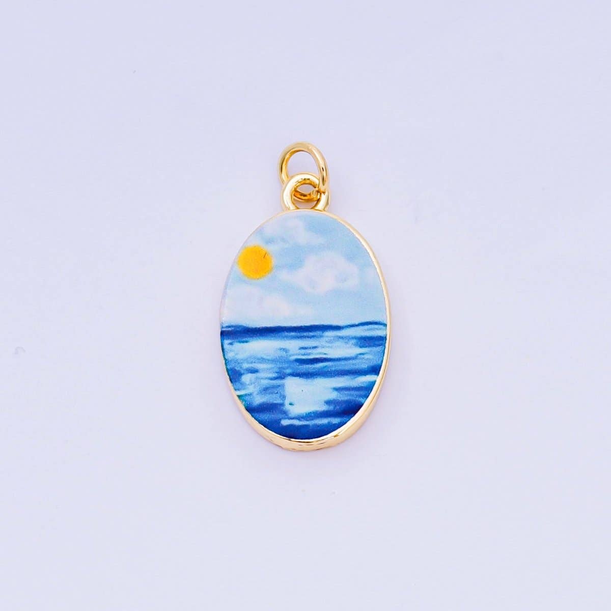 Enamel Art Piece Charms