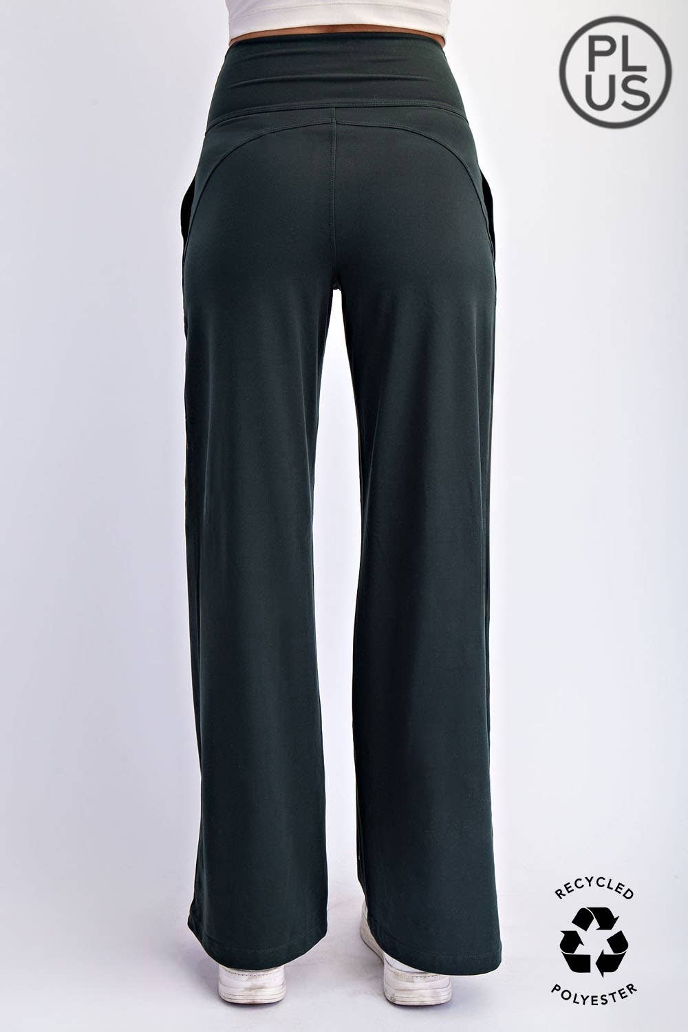 Rae Mode | Plus V Waist Butter Wide Leg Pant