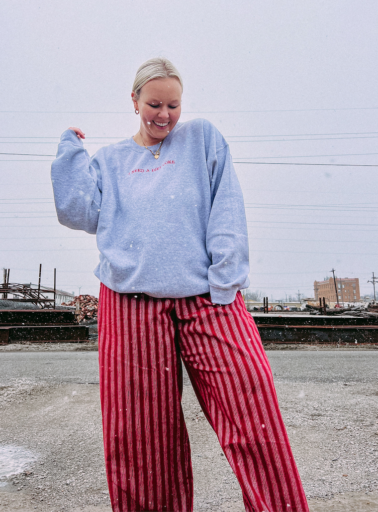 I need a Diet Coke sweatshirt