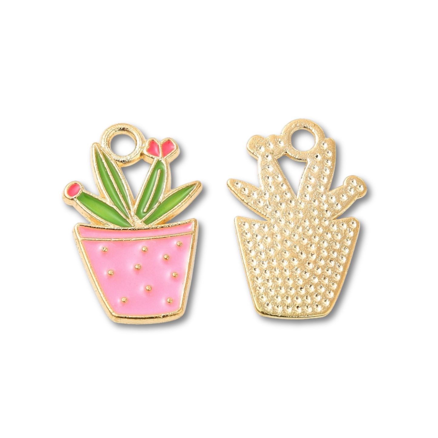 Plant Gold Charm - Assorted