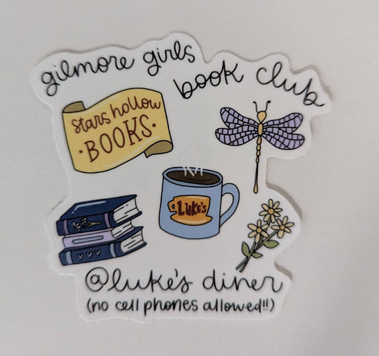 GG Stars Book Club Sticker