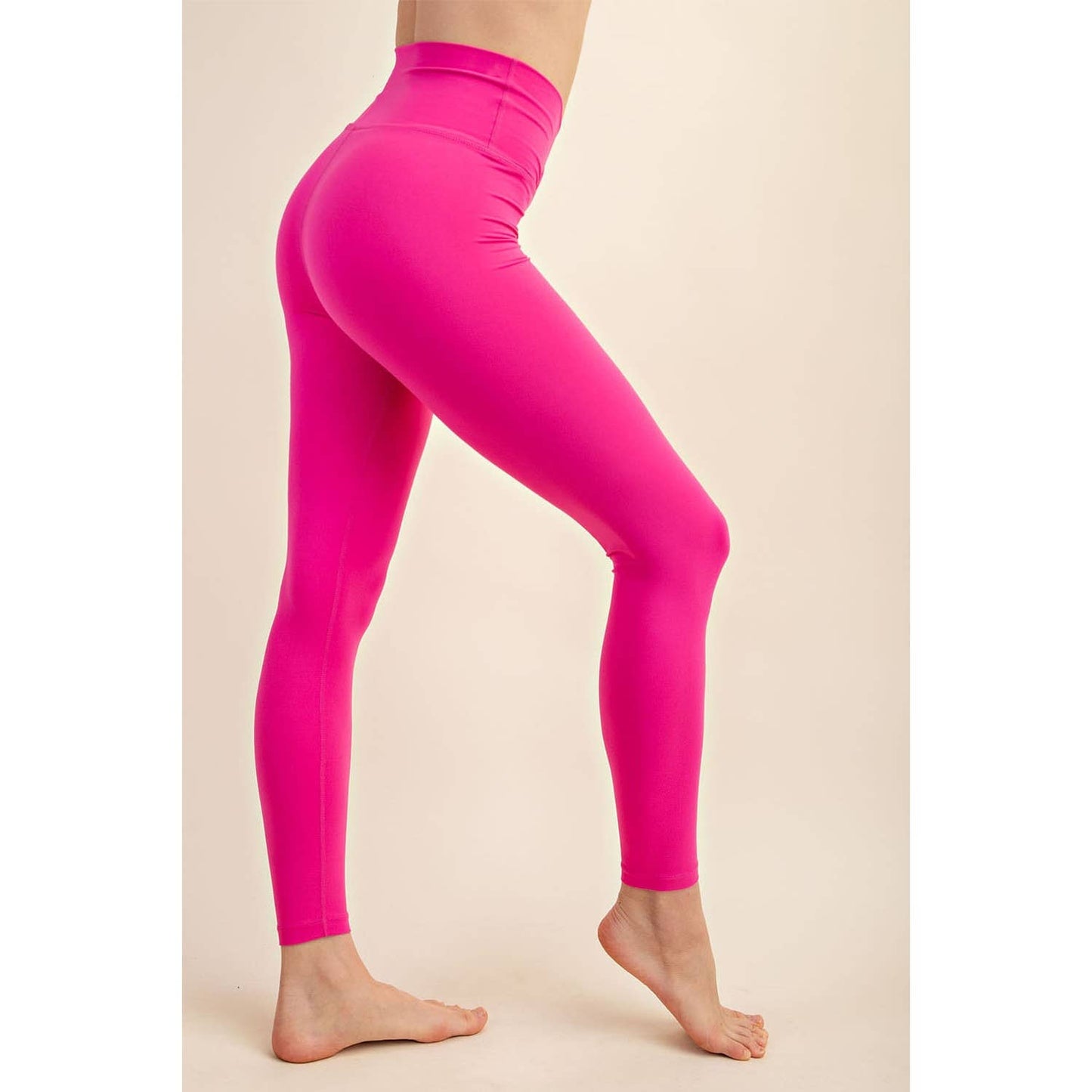 V WAIST FULL LENGTH LEGGINGS