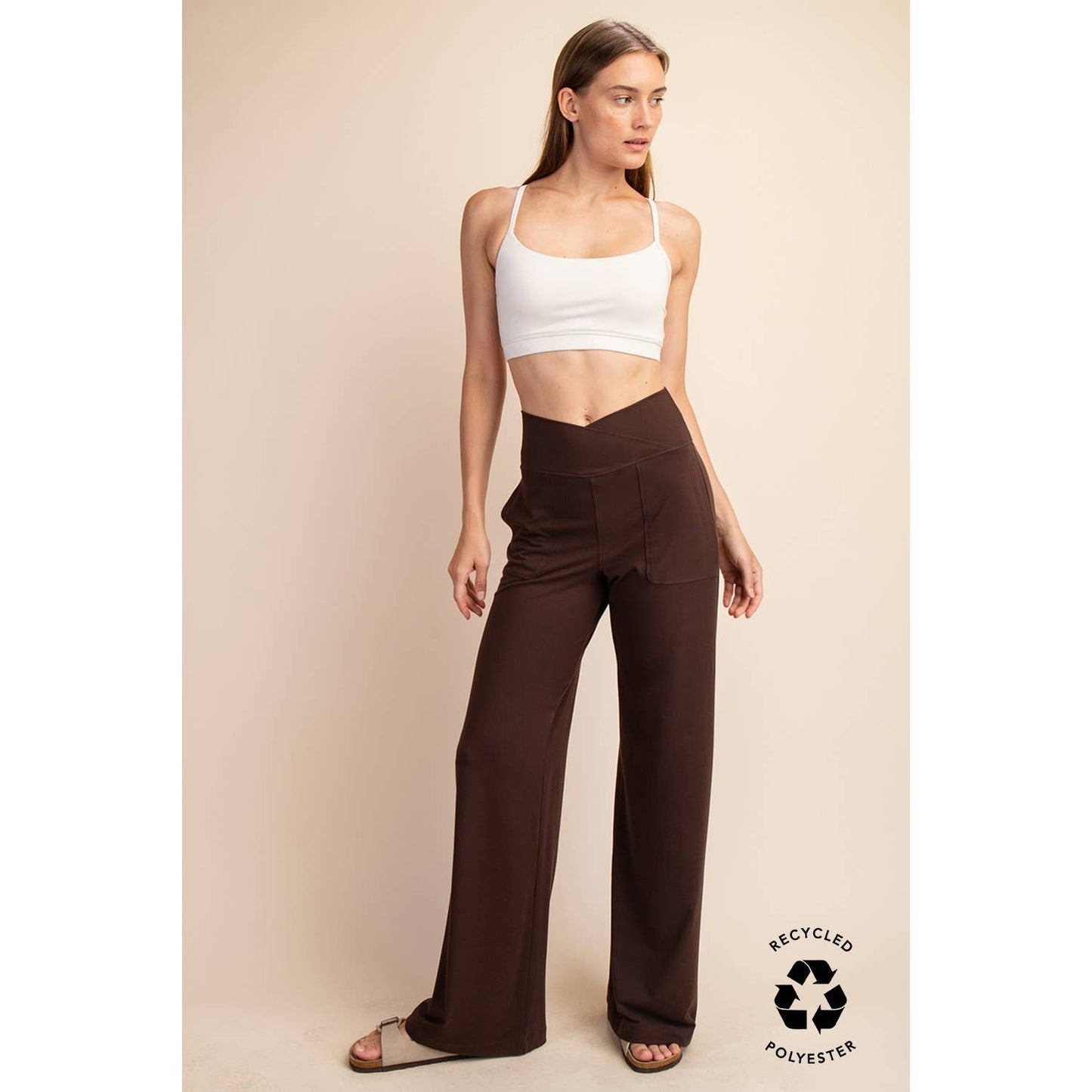 Rae Mode | V Waist Butter Wide Leg Pant