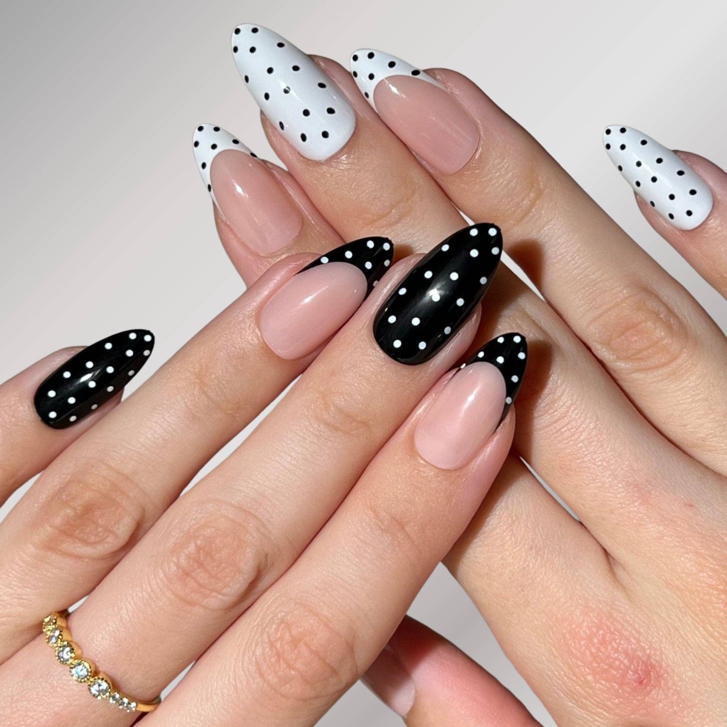 Polka Dot Couture Press-on Nails