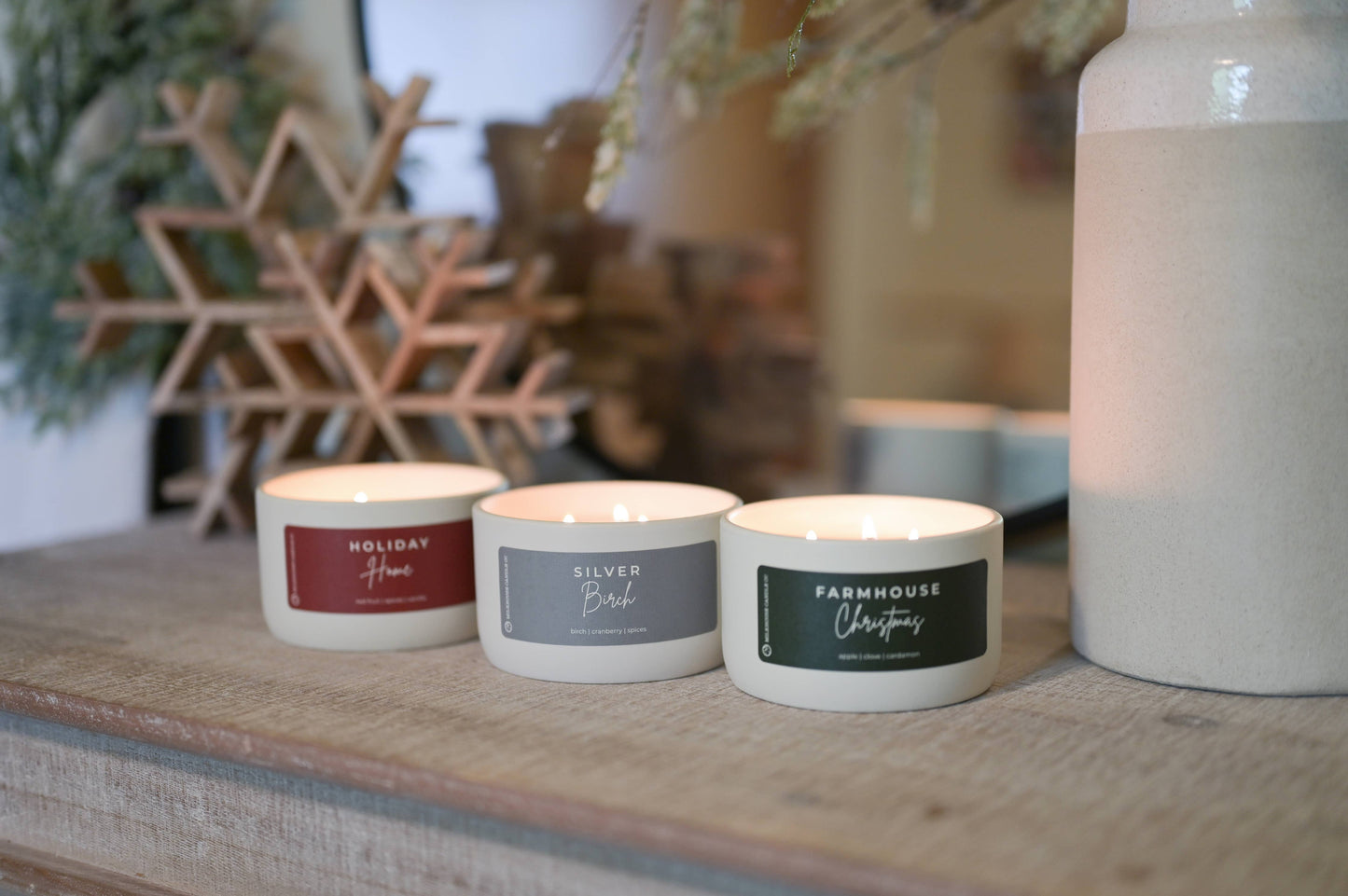 Farmhouse Christmas | 10 oz Statement Candle