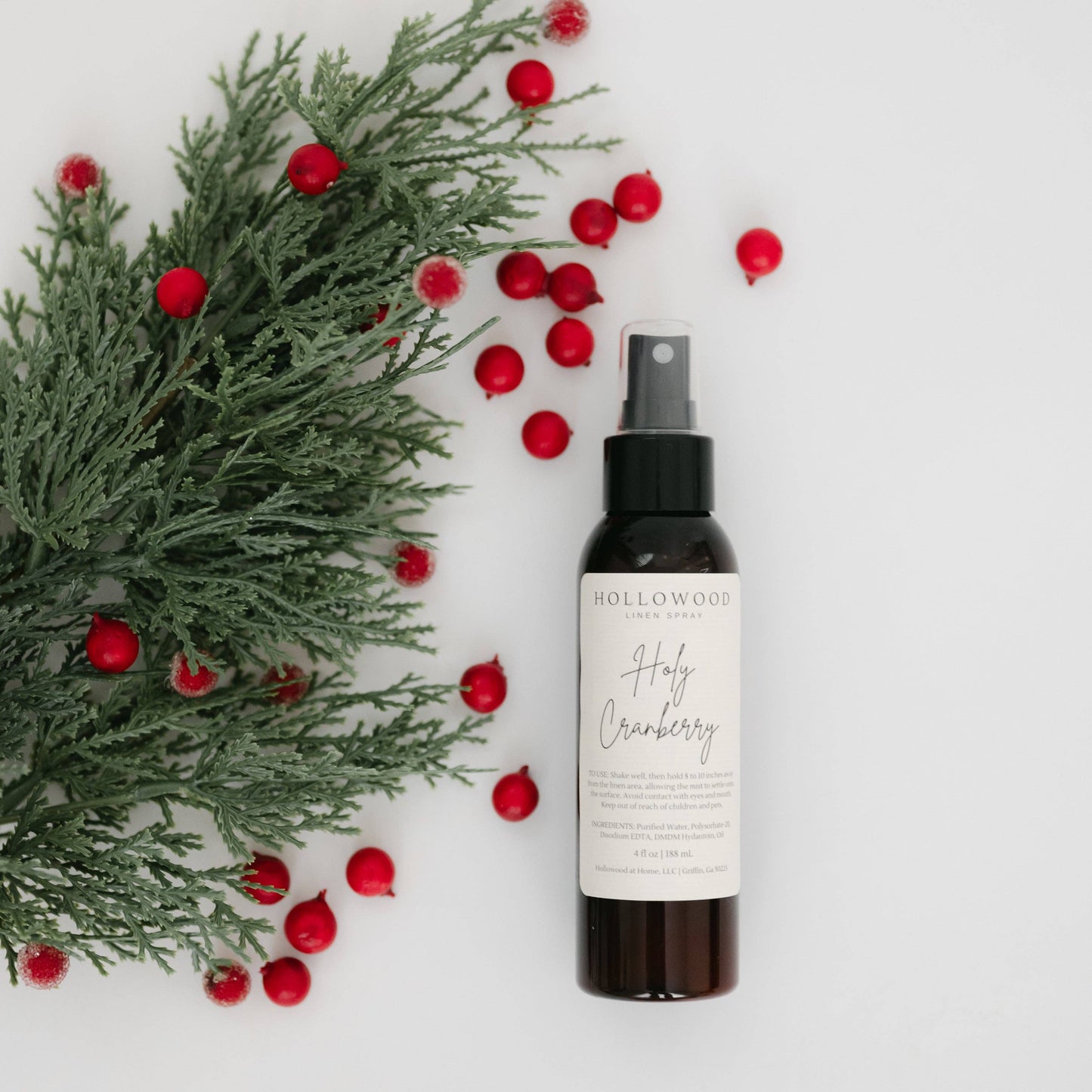 HOLY CRANBERRY | HOLIDAY | LINEN  SPRAY