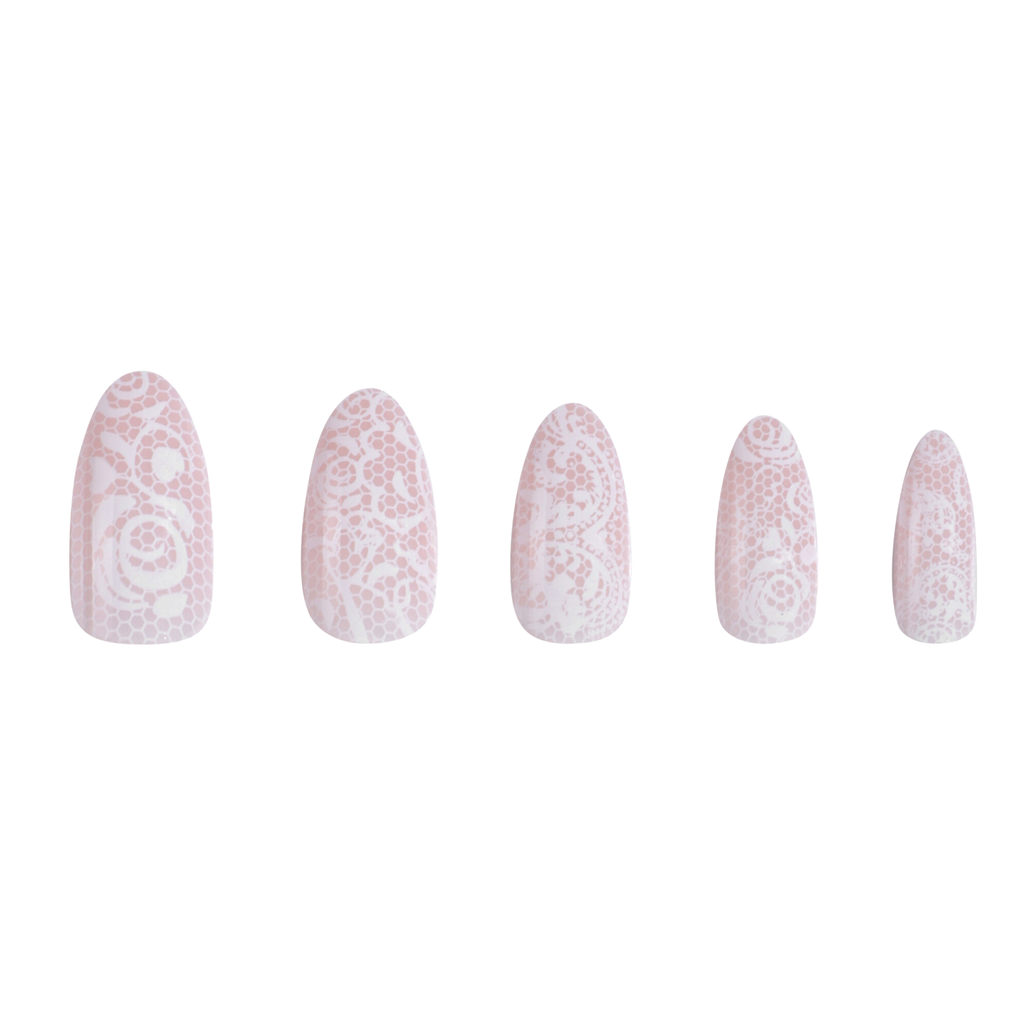 Paint Lab Beige Lace Press-on Nails
