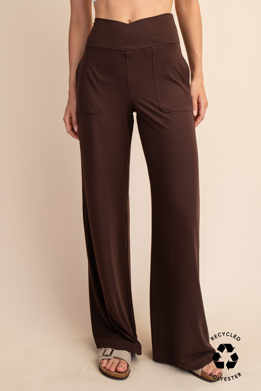 Rae Mode | V Waist Butter Wide Leg Pant