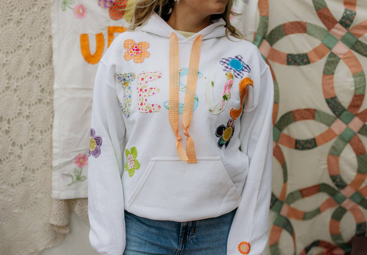 Jesus Patchwork Hoodie