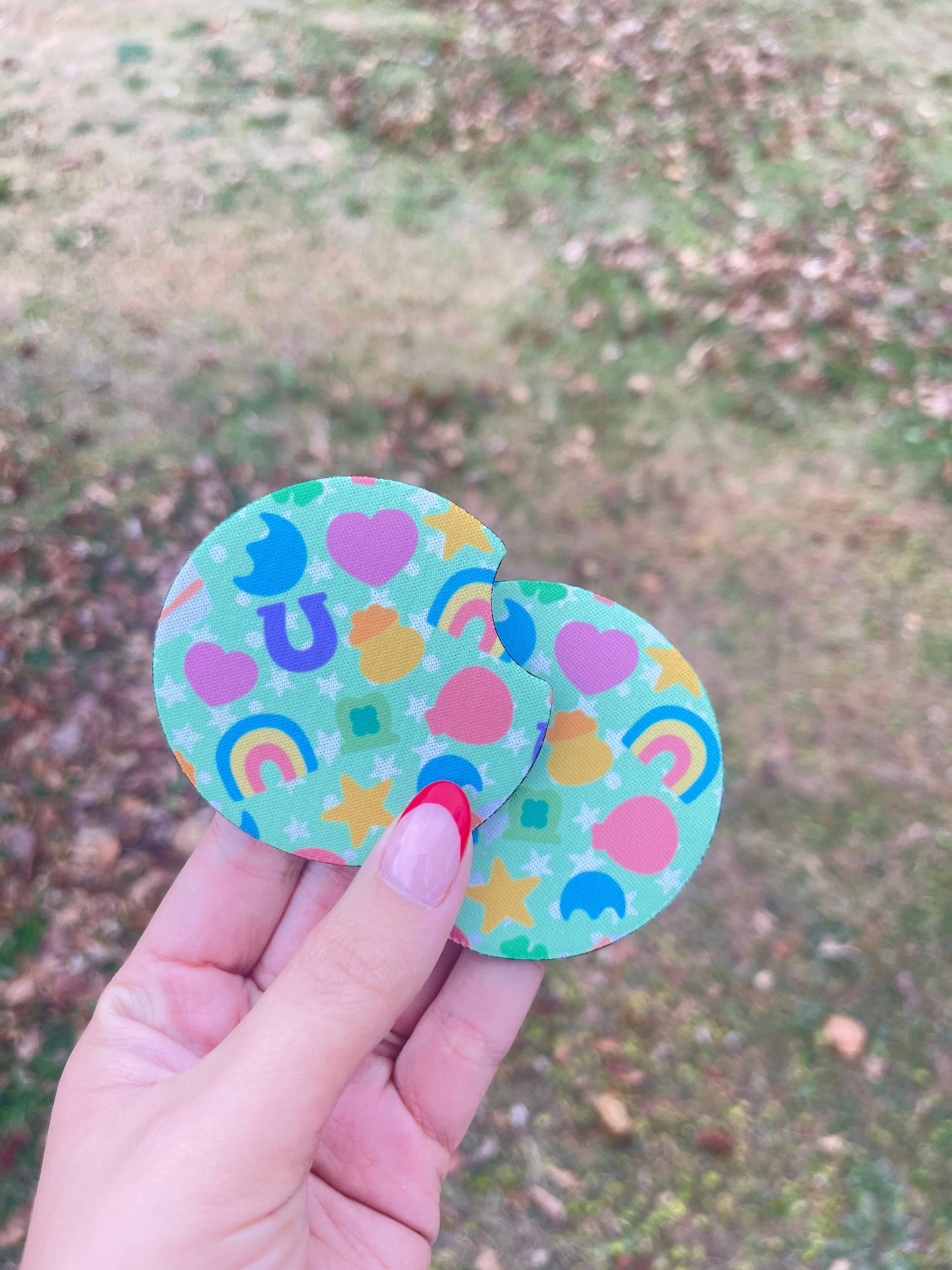 Saint Patrick’s Day Car Coaster Set