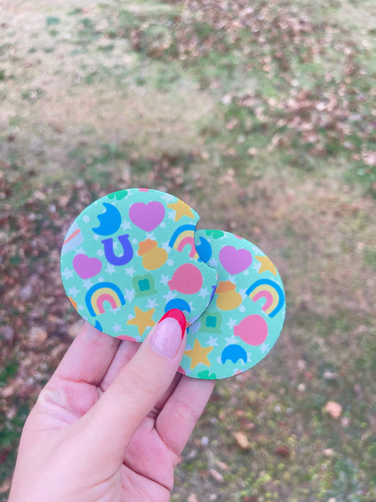 Saint Patrick’s Day Car Coaster Set