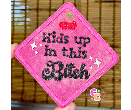 Kids Up In This Bitch Freshie | Car Air Freshener | Funny