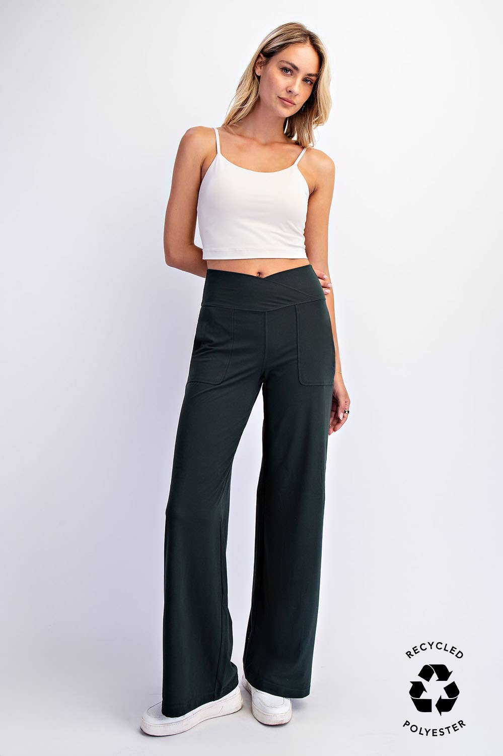 Rae Mode | V Waist Butter Wide Leg Pant