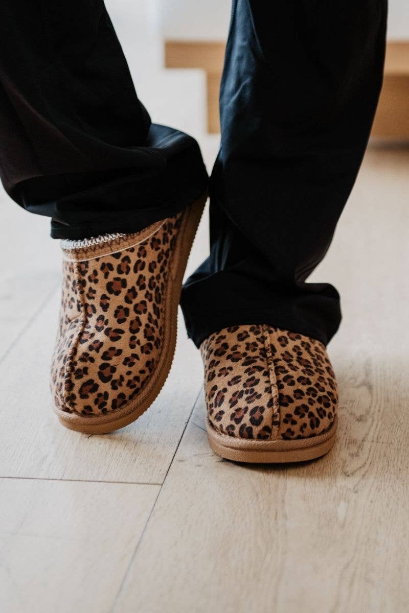 Leopard Print Slipps