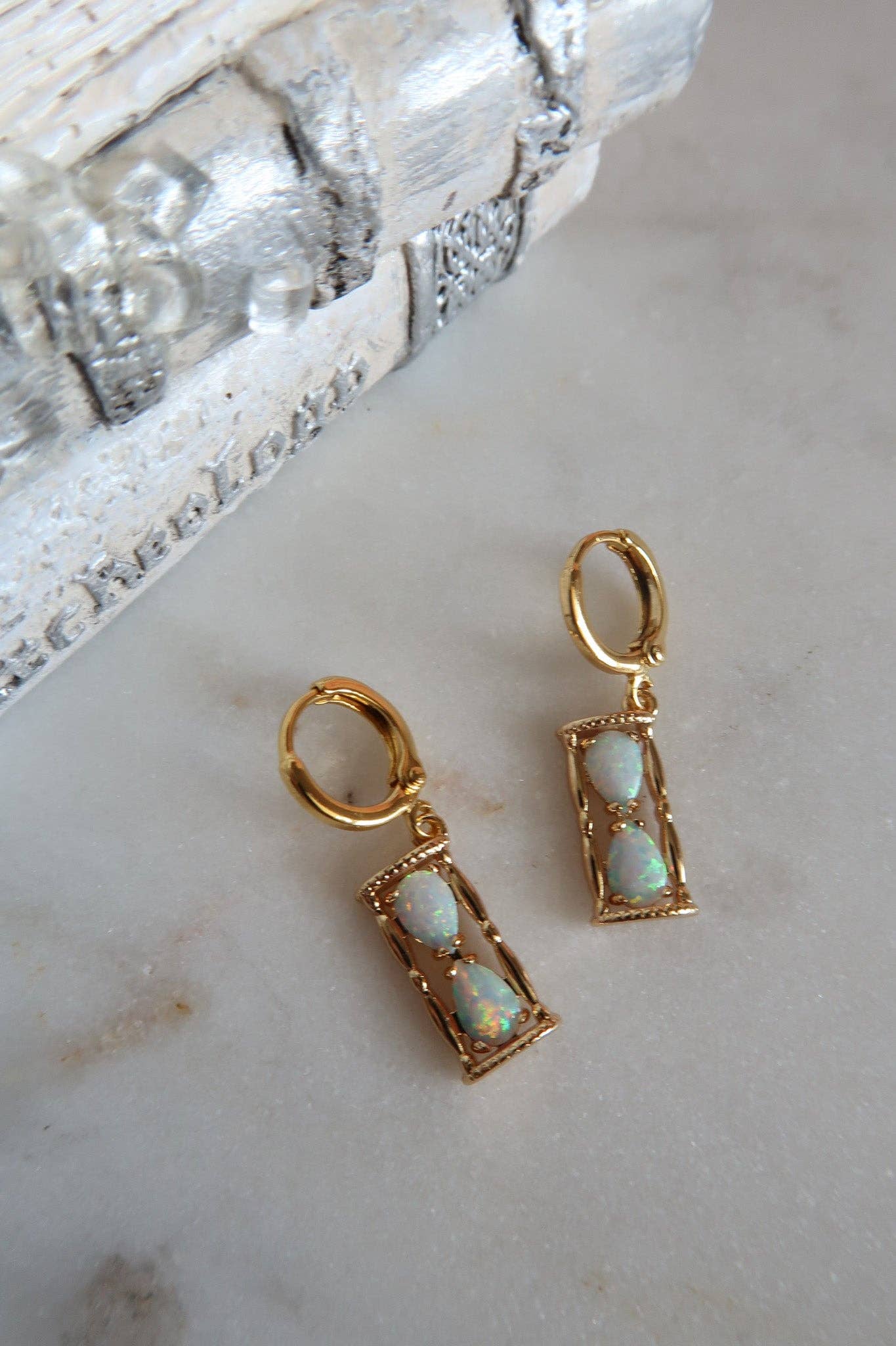 Eternal Hour Hourglass Earrings