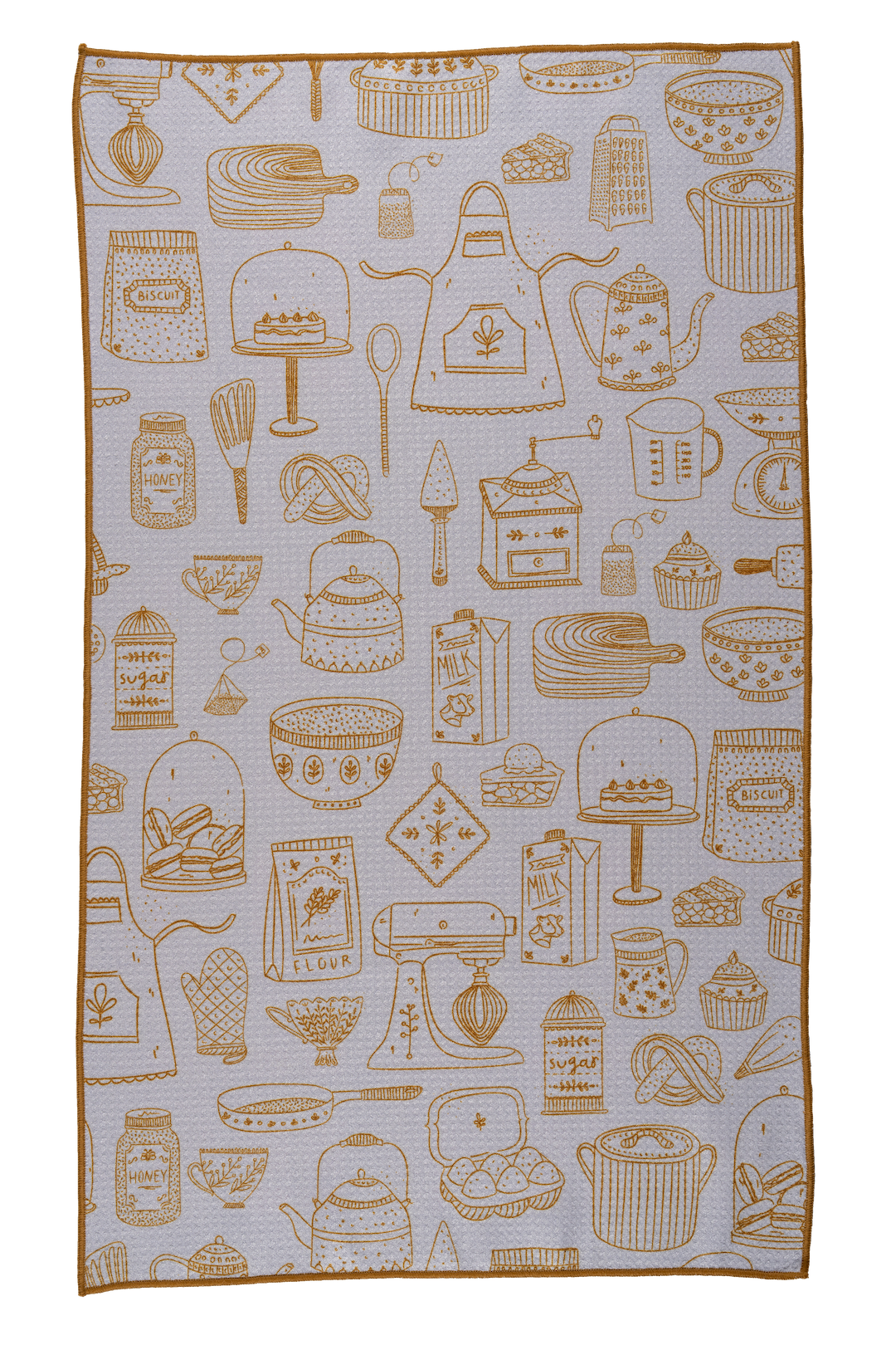 Bloom Towels | Sugar & Spice Waffle Knit Kitchen Towel
