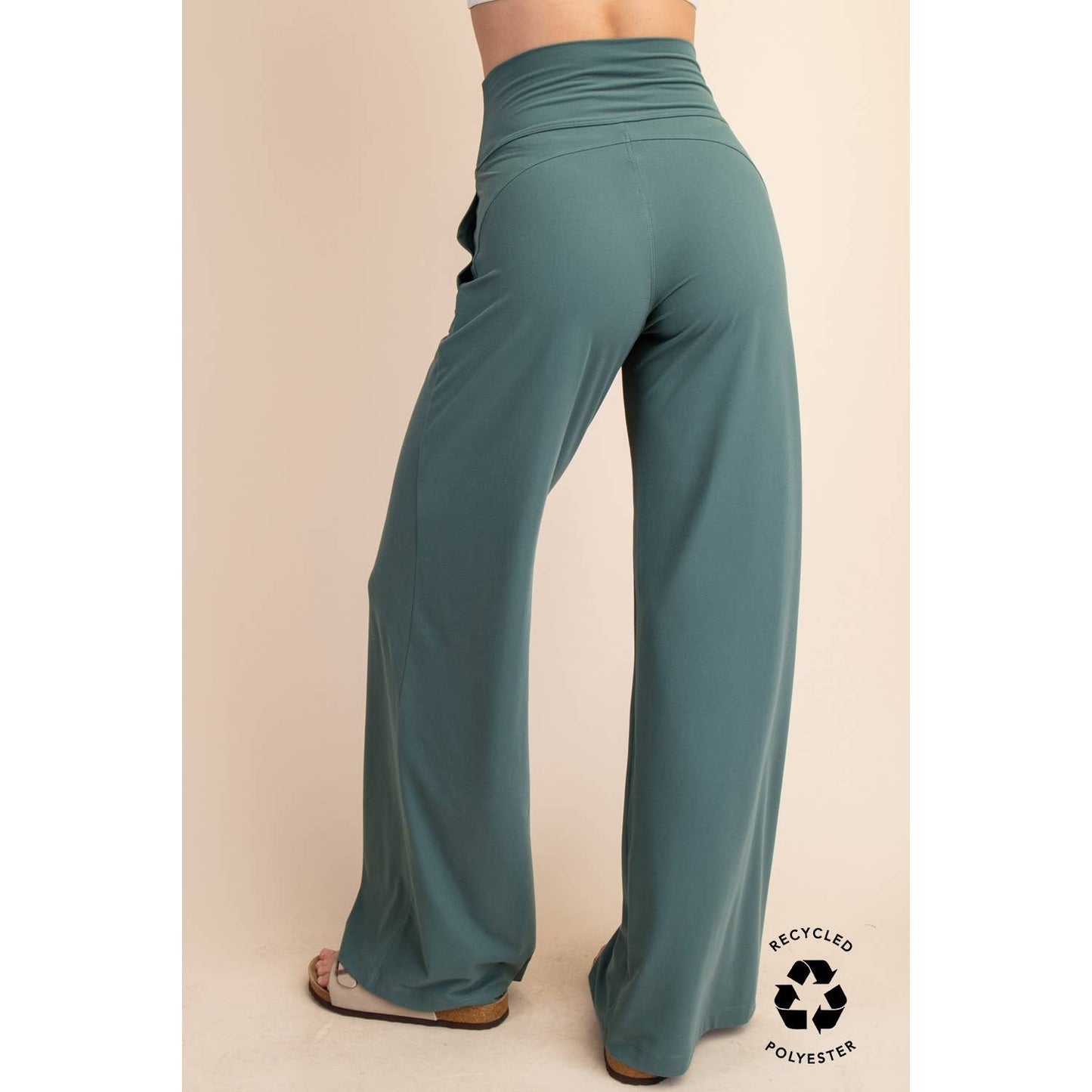 Rae Mode | V Waist Butter Wide Leg Pant
