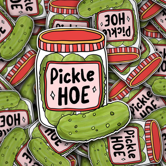 Vinyl Decal Pickle Hoe