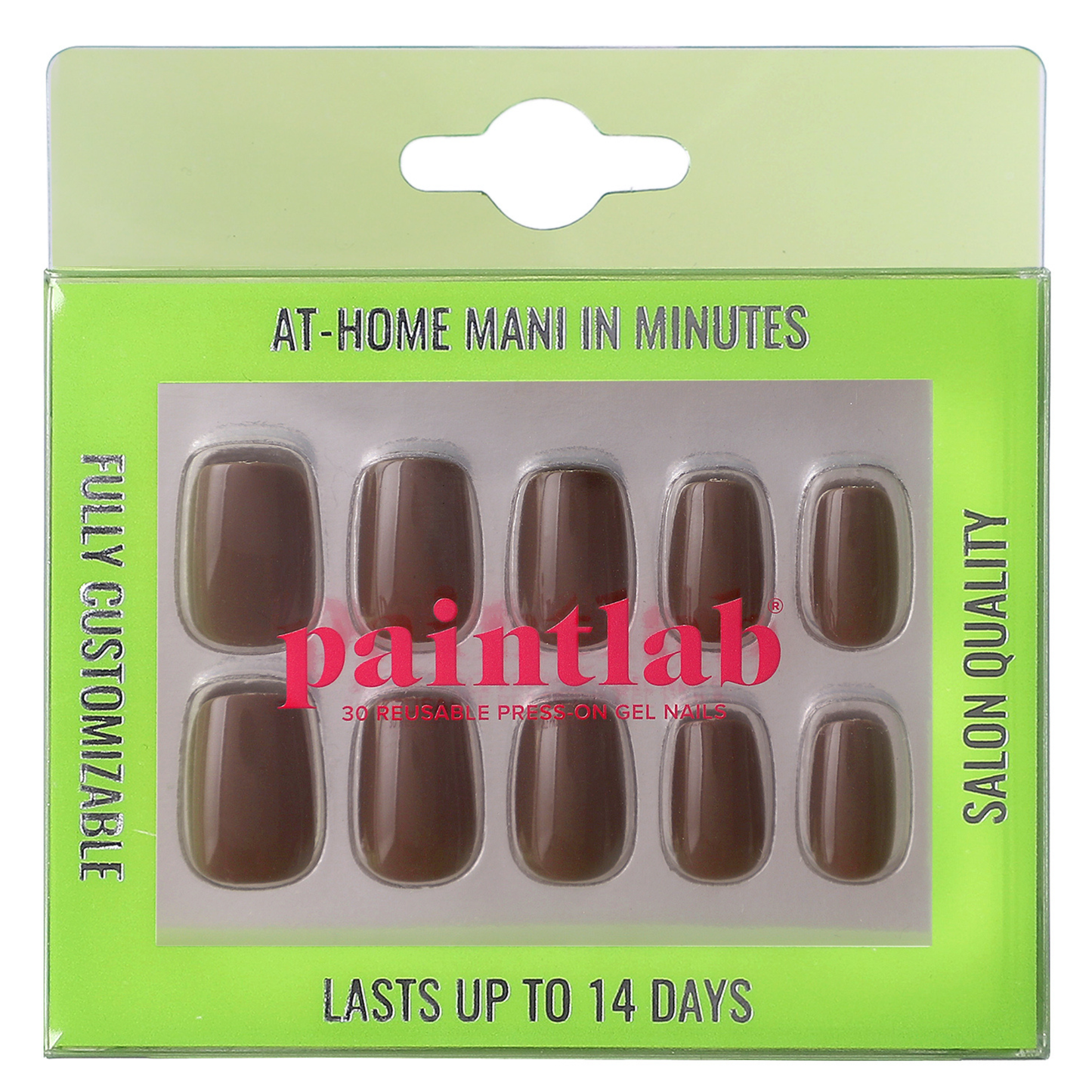 PaintLab Brown Mocha Press-On Nails