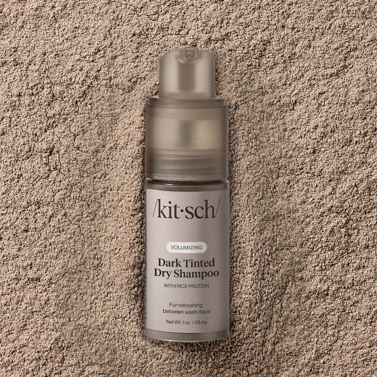 Kitsch | Volumizing Rice Protein Dry Shampoo - Dark Tinted 1 oz