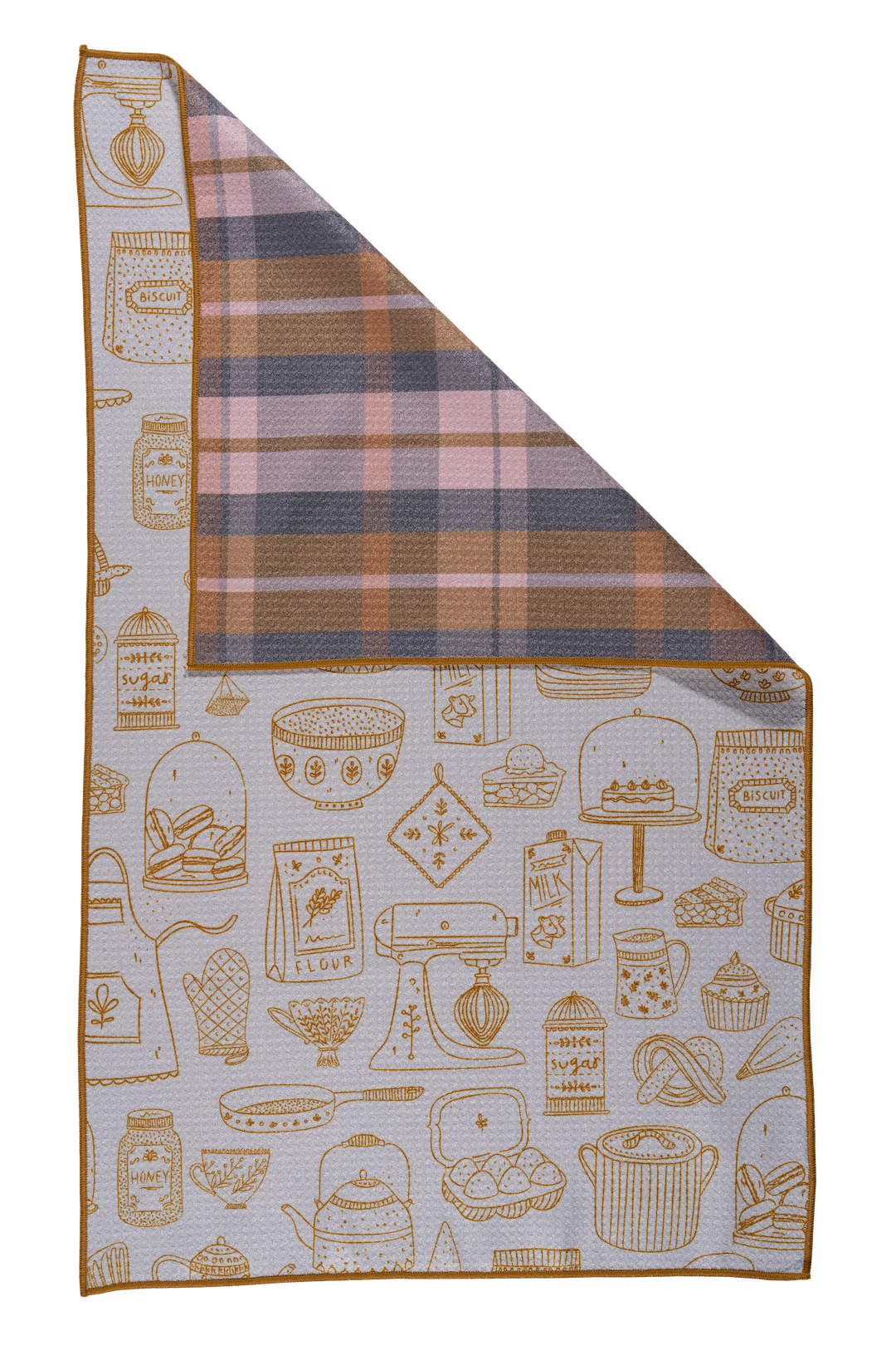 Bloom Towels | Sugar & Spice Waffle Knit Kitchen Towel