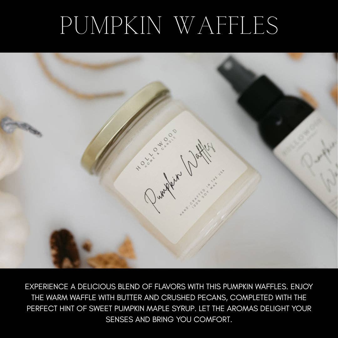 PUMPKIN WAFFLES | LINEN  SPRAY