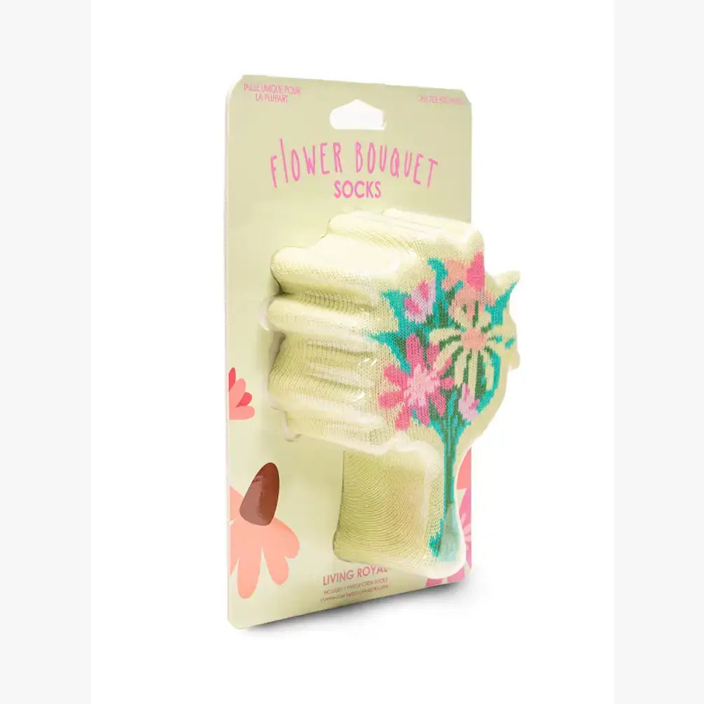 3D Flower Bouquet Socks