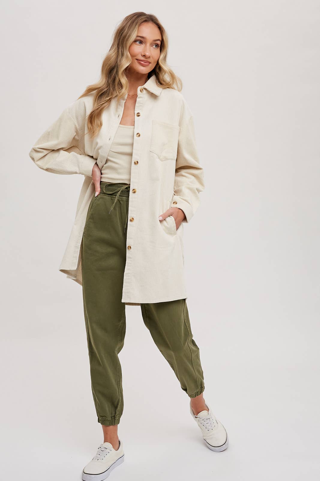 Blu Ivy | OVERSIZED CORDUROY JACKET