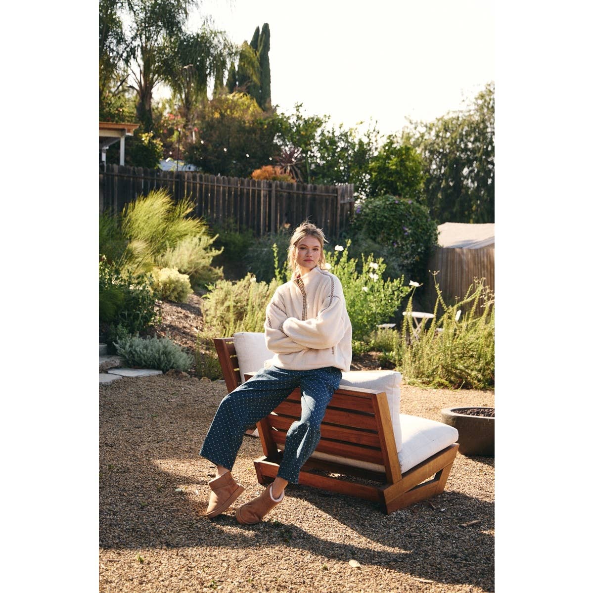 Cozy Gingham Sherpa