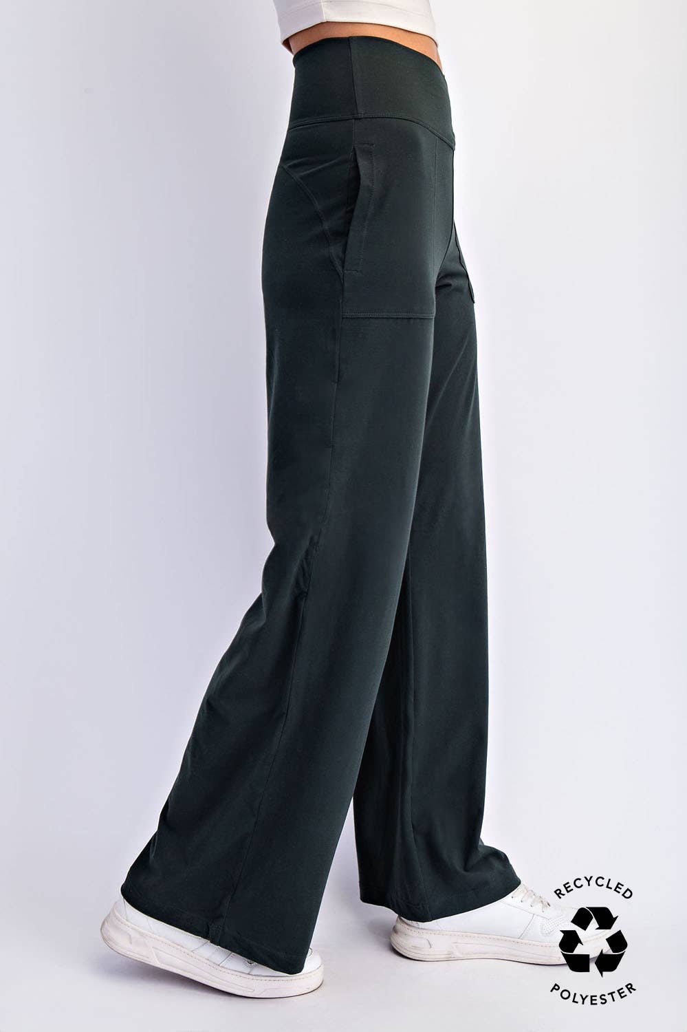 Rae Mode | V Waist Butter Wide Leg Pant