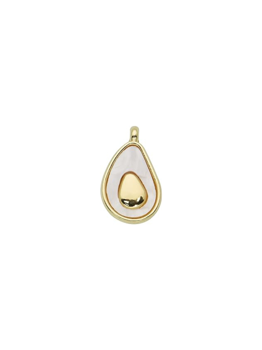 Gold Holy Guacamole Charm