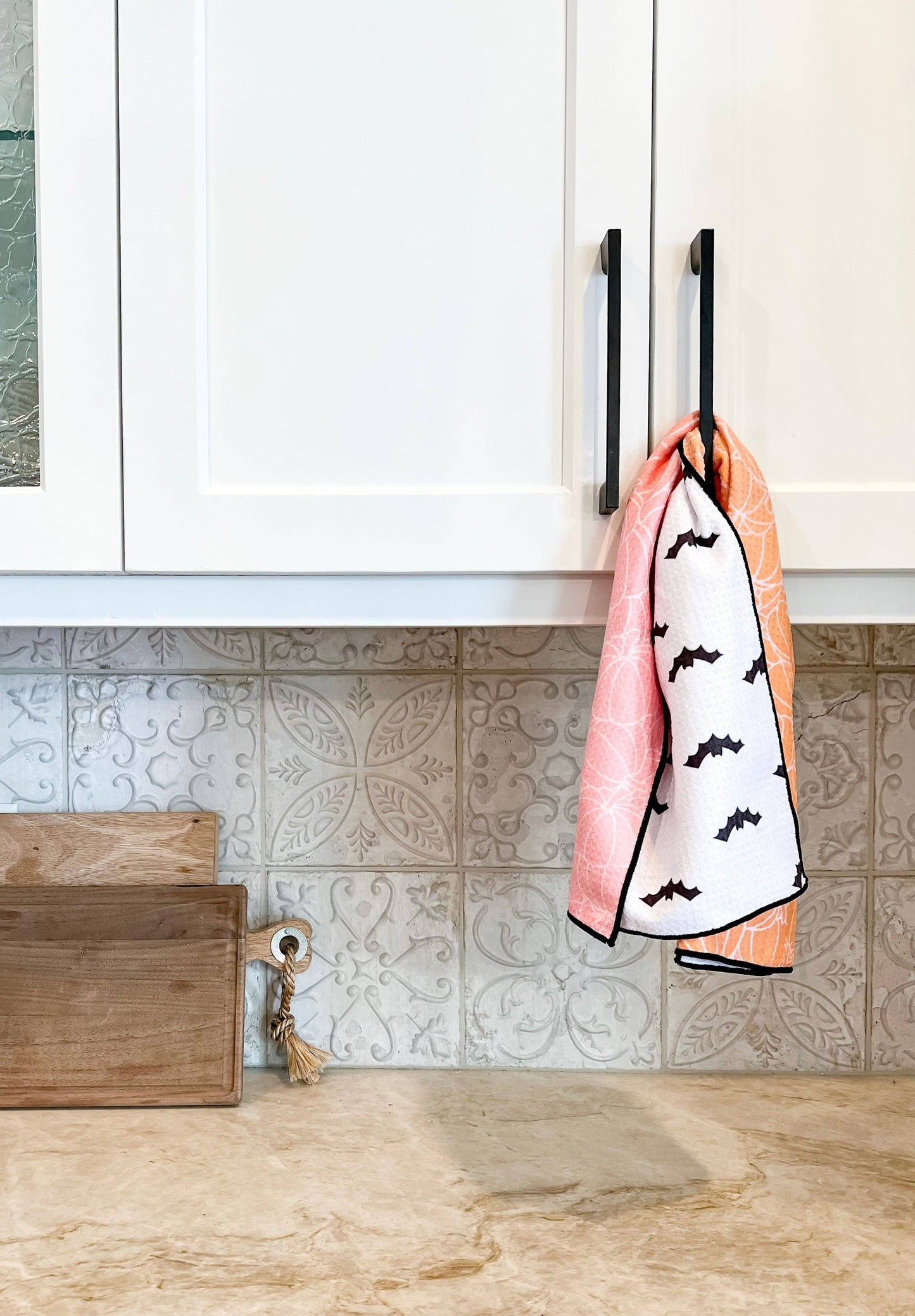 Bloom Towels | Pumpkin Spice Waffle Knit Kitchen Towel