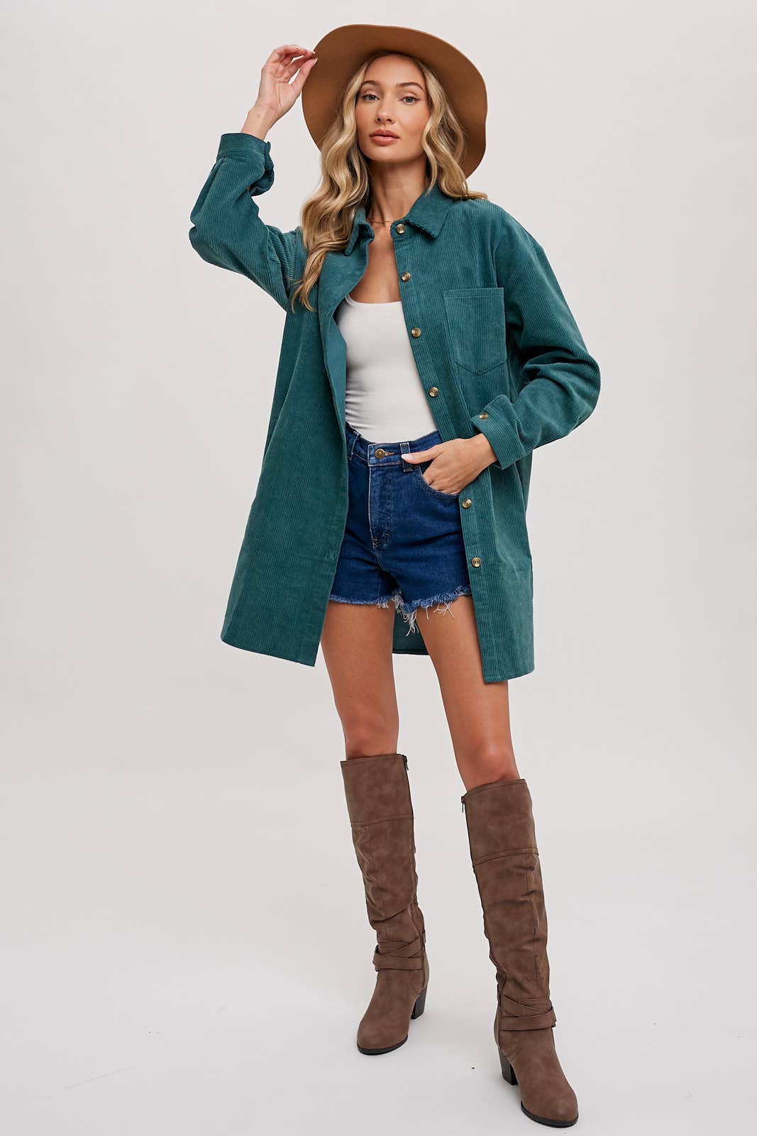 Blu Ivy | OVERSIZED CORDUROY JACKET