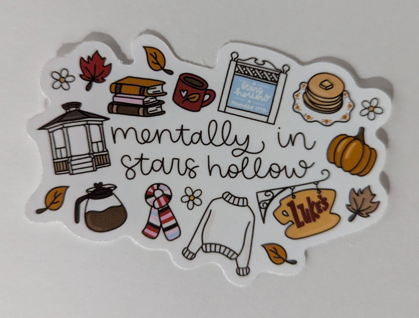 GG Mentally in Stars Sticker