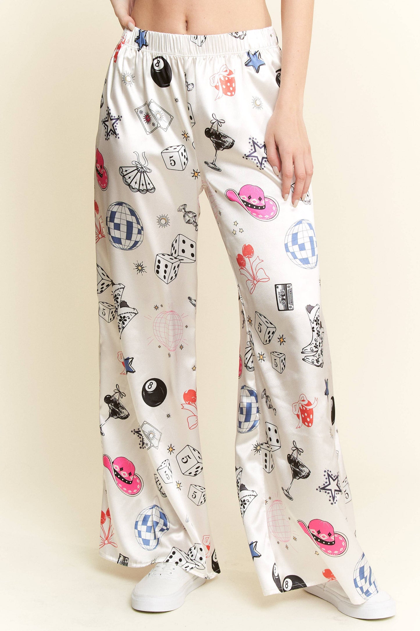 PARTY COLLAGE PANTS