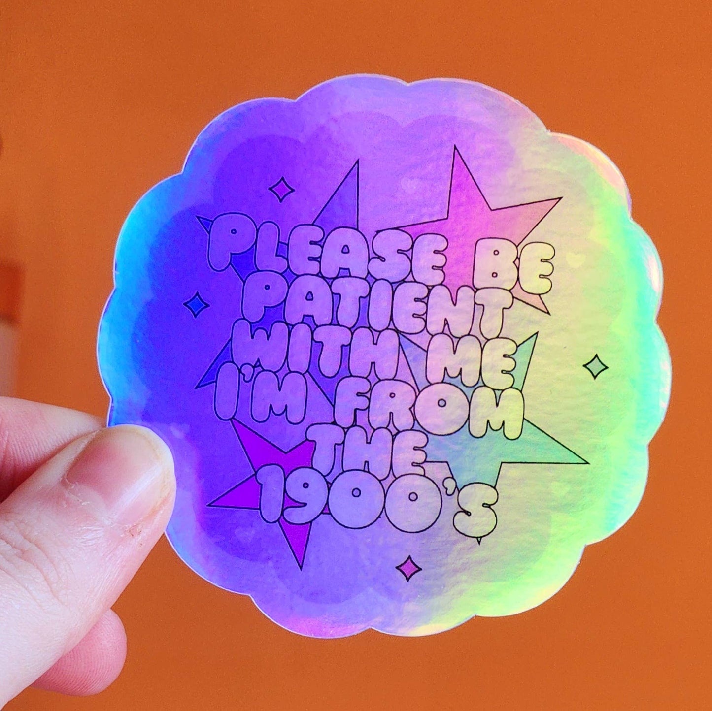 Please be patient sticker hydroflask planner