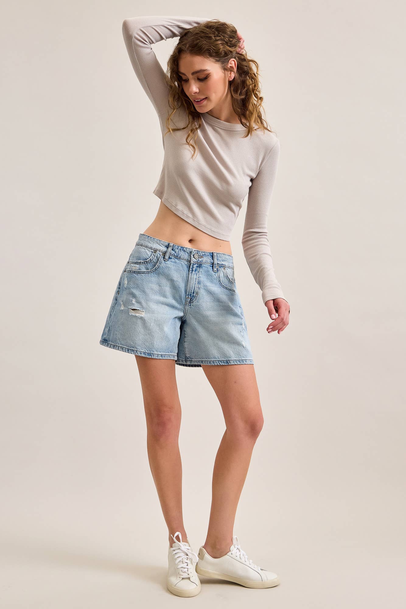 5” INSEAM MID-RISE SAMMIE BARREL SHORTS